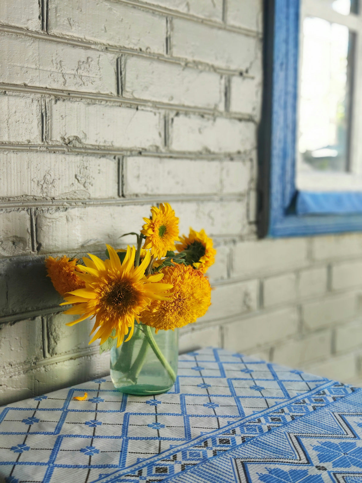 Blue Block Print Tablecloths: Styling Ideas for Spring, Summer, and Coastal Dining