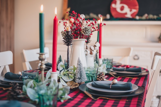 Block Print Tablecloths for Christmas: How to Balance Seasonal Color and Everyday Use