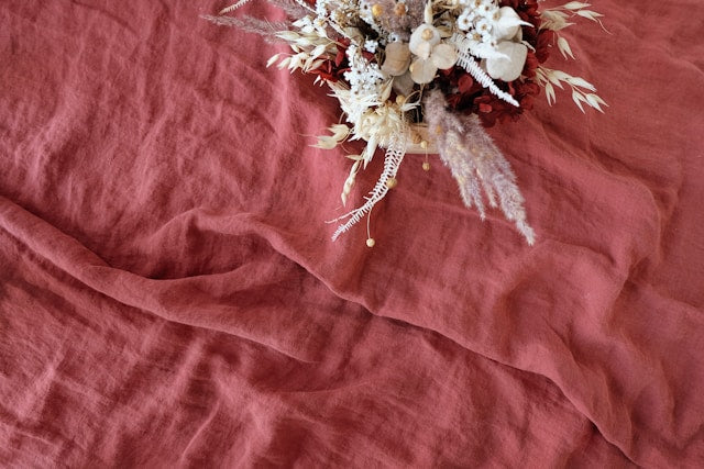 Burgundy Linen Tablecloths: How to Style Valentine’s Day, Winter, and Holiday Tables