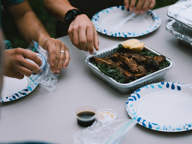 How to Create a Beautiful Party Table with Coordinated Plates and Napkins