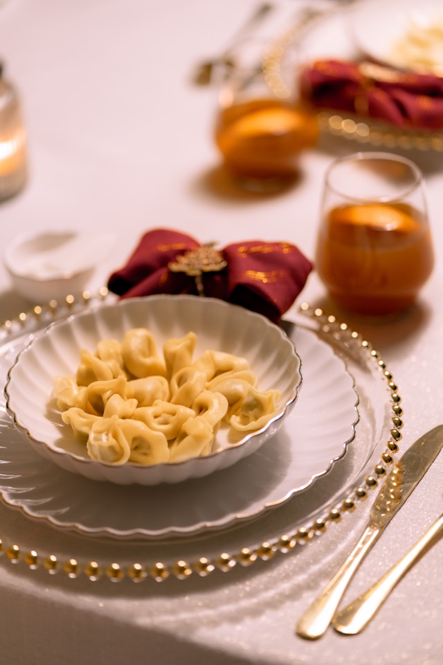 Elegant White Porcelain Plates for Home Dining