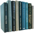 Real Books by Color® (Set of 5, Green) Decorative Bookshelf Home Decor Shelf Styling Photo Prop