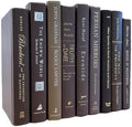 Real Books by Color® (Set of 5, Brown) Decorative Bookshelf Home Decor Shelf Styling Photo Prop