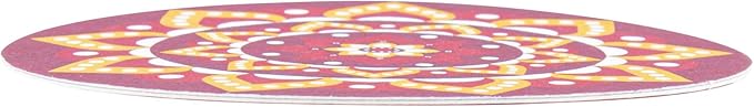 Restaurantware Super Absorbent Coasters 480 Case 4 Inch Assorted Paper Bar Coasters High-Density Pulpboard Beverage Coasters Moisture-Absorbing Durable Drink Coasters - Assorted Designs