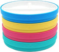 Elk and Friends Kids 7.8” Porcelain White Plates with Silicone Sleeves | Divided Plates | Suitable for Kids/Toddlers | Microwave & Dishwasher Safe | Non Slip | Snack Dishes…