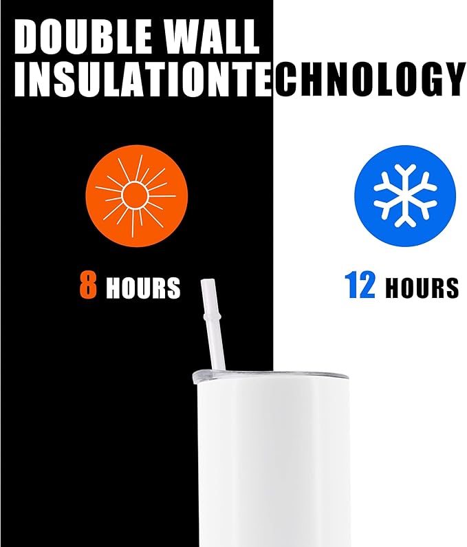 6pack 20oz cups Bluetooth Tumbler with Straw and Lid, Double-Wall Stainless Steel Vacuum Insulation Sublimation Tumbler Blank, RemovableRechargeable Bluetooth Wireless Speaker miexd