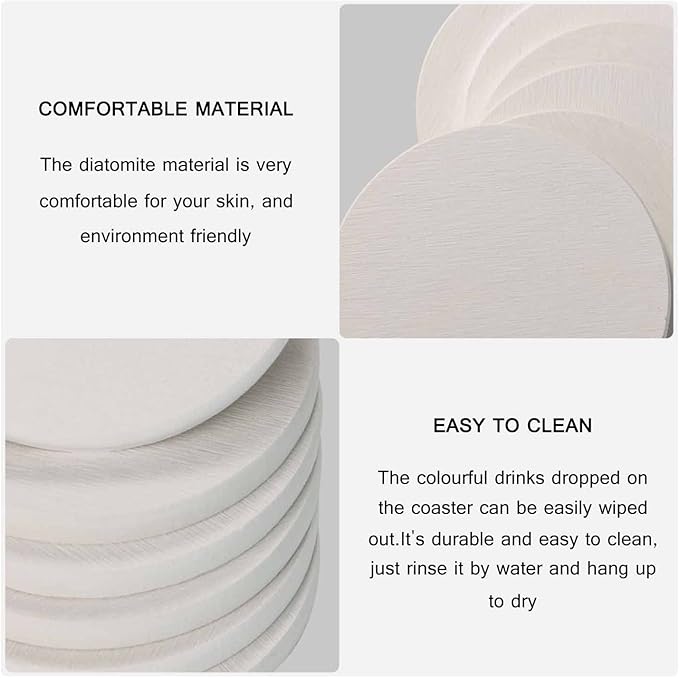 Beautiful Flower Art Anti Slip Coasters Sunflower Bouquet Spring Bloom Cups Place Mats for Table Home Decor 4 Inches Living Room Kitchen Coffee Table,2 Pcs