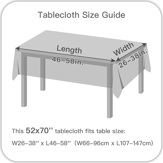 maxmill Jacquard Table Cloth Swirl Pattern Spillproof Wrinkle Resistant Water Proof Heavy Weight Soft Tablecloth for Kitchen Dinning Tabletop Outdoor Picnic Rectangle 52 x 70 Inch Teal
