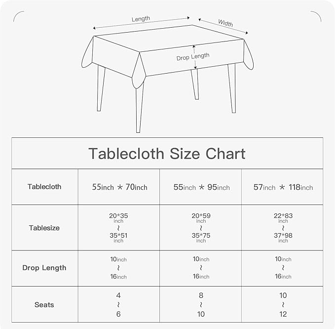 BALCONY & FALCON Rectangle Gingham Table Cloth – Water-Resistant Cotton Blend Washable Checkered Tablecloth for Valentine，Outdoor Picnic, Camping, Kitchen, Party Decor (Pink White, 55x95 Inch)