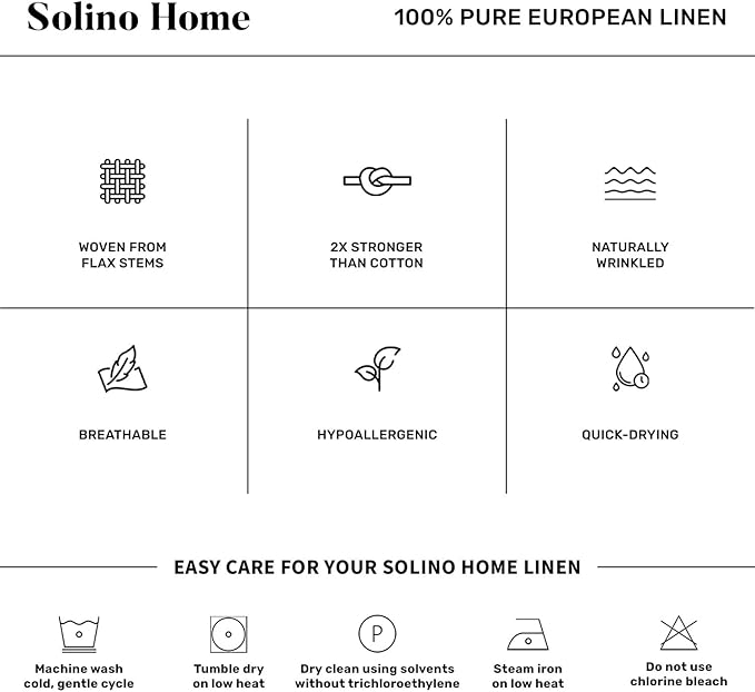 Solino Home Linen Placemats Set of 4 - Classic Hemstitch Moss Green Placemats 14 x 19 Inch - 100% Pure Linen Table Mats for Winter, Spring, Easter, St Patricks Day