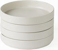 famiware Star 7.5" Pasta Bowls Set, Salad Bowl Set of 4, Double Reactive Glaze, Stackable, Perfect for Your Friend for Housewarming, Thanksgiving, Christmas, Matte White