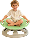 Spinning Chair for Autistic Kids with Handle, Sensory Swivel Chair, 220LBS Weight Capacity, Sensory Toy for Children with ADHD/Autism, Training Body Coordination, 3+ Years (Light Green)