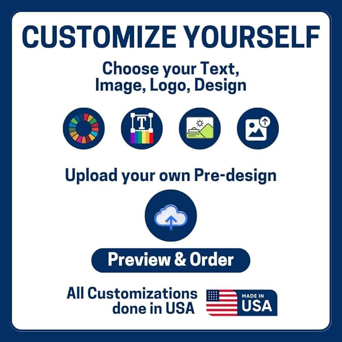 Custom Yard Signs with Metal Stakes by DreamController | Personalized Lawn Signs for Businesses, Events & Campaigns | HD Printed Outdoor Signage | Made in USA | Available in 24"×18" and 36"×24"
