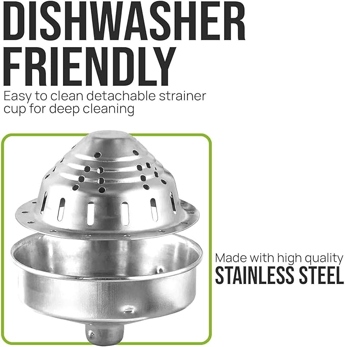 Zulay Kitchen Cast Iron Juicer - Easy-to-Clean Heavy-Duty Manual Juicer, Professional Citrus Juicer - Stainless Steel Lemon Squeezer - Manual Citrus Press & Orange Squeezer - Orange Juicer