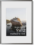 HAUS AND HUES 1.1x1.6 Gray 9x12 Glass 1