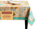 Maison d' Hermine Table Cloth Rectangle Table 100% Cotton 60 x 90 Inches Tablecloth Reusable Decorative for Dining Room Farmhouse Home Valentines Day Decorations Spring Summer - Luxury Loft - Peach