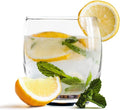 Vikko Mini Ounce Drinking Glasses, 2.9” Diameter x 3.2” Thick and Durable Glass, For Water, Juice, Soda, or Wine, Dishwasher Safe, Set of Twelve Small Clear Glass Tumblers