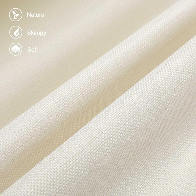 Retro Farmhouse Placemat Set, Minimal Black White Rustic Plank Art Sketch Cutlery Knife Fork Inspirational Quotes Pattern Home Decor Linen Table Mats for Dining Room Kitchen Party (17x12in) x2P