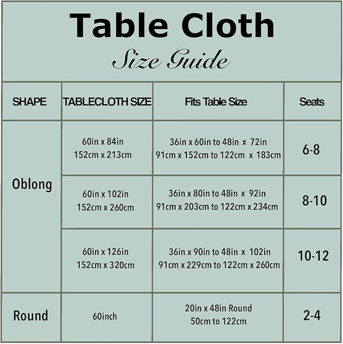 8 Pack White Table Cloth 60 x 102 Inch Polyester tablecloths for 6 Foot Rectangle Tables, Stain and Wrinkle Resistant Washable Fabric White Table Covers for Parties, Wedding, Banquet, Dining