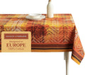 Maison d' Hermine Table Cloth Rectangle Table 100% Cotton 60 x 120 Inches Fall Tablecloth Reusable Everyday Use for Thanksgiving Christmas Decorations Dining Farmhouse Party (Thanksgiving Tartan)