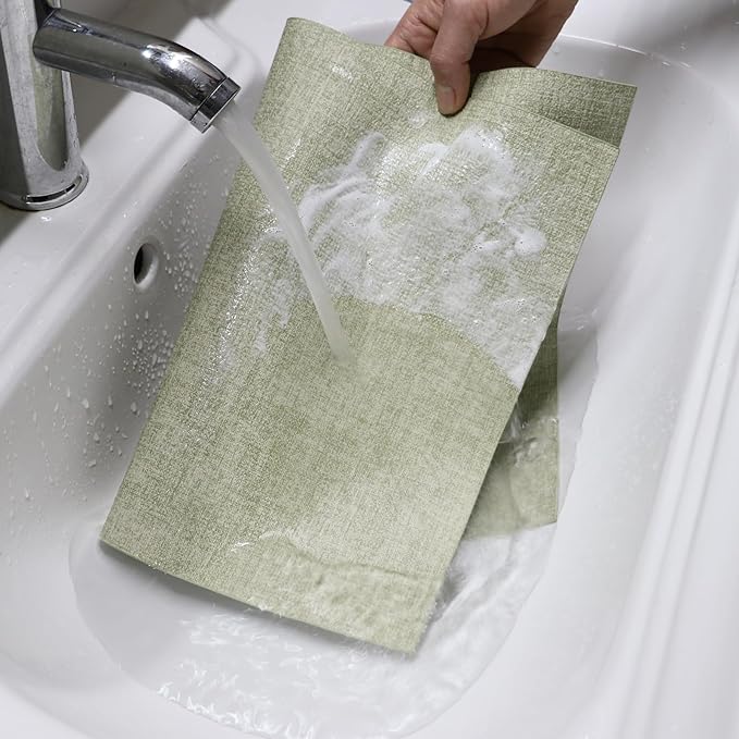 Placemats Set of 8 Washable Heat Resistant Place Mats PVC Woven Dining Table Mat Brown 8pcs