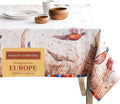 Maison d' Hermine Table Cloth Rectangle Table 100% Cotton 54 x 72 Inches Fall Tablecloth Reusable Everyday Use for Thanksgiving Christmas Decorations Dining Farmhouse Party (Faisan D'Automne)