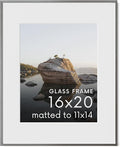 HAUS AND HUES 1.1x1.6 Gray 16x20 Glass 1