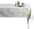 Maison d' Hermine Table Cloth Rectangle Table 100% Cotton 60 x 120 Inches Tablecloth Reusable Decorative for Dining Room Farmhouse Home Valentines Day Decorations Spring Summer - Easter Dew
