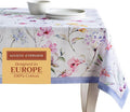 Maison d' Hermine Table Cloth Square Table 100% Cotton 54 x 54 Inches Tablecloth Reusable Decorative for Dining Room Farmhouse Home Valentines Day Decorations Spring Summer - Summer Floral