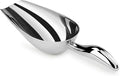 New Star Foodservice 1028508 Stainless Steel Bar Ice Flour Utility Scoop, 6-Ounce