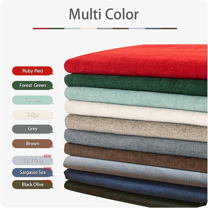 BALCONY & FALCON Rectangle Tablecloth Washable Wrinkle Resistant and Water Proof Table Cloth Decorative Linen Fabric Tablecloths for Dining Parties Kitchen Wedding and Outdoor Use (Black Olive, 55x95)