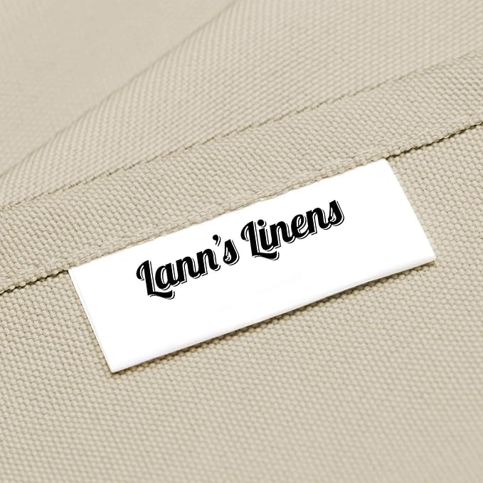 Lann's Linens - 70" Round Premium Tablecloth for Wedding/Banquet/Restaurant - Polyester Fabric Table Cloth - Beige