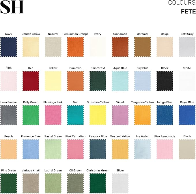 Solino Home Linen Black Placemats Set of 6 - 100% Pure Linen Placemats 14 x 19 Inch for Winter, Easter - Fete