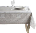 Maison d' Hermine Table Cloth Rectangle Table 100% Cotton 60 x 90 Inches Fall Tablecloth Reusable Everyday Use for Thanksgiving Christmas Decorations Dining Farmhouse Party (Cozy Christmas)