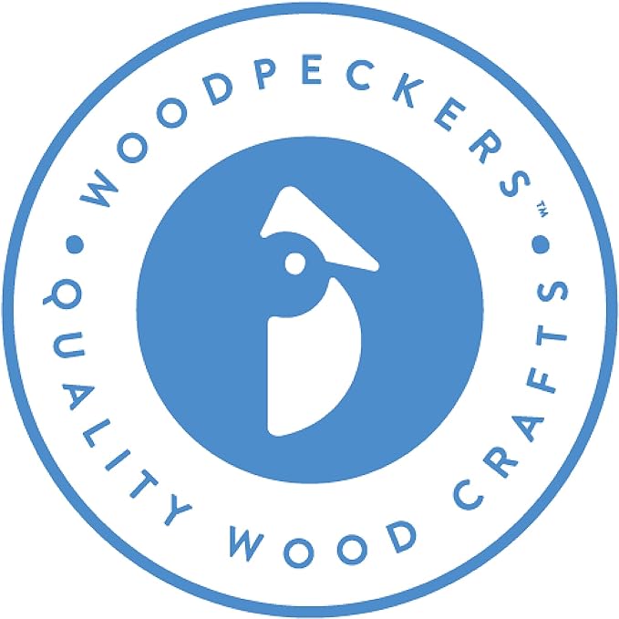 Classic Unfinished Wooden Napkin Rings Set of 12, 1-1/2 inch Wood Napkin Rings for Crafts & Table Decor, by Woodpeckers