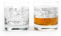 Whiskey Glasses - Great Smoky Mountains National Park Drinking Glass Set - Two 11oz. Rocks Glasses