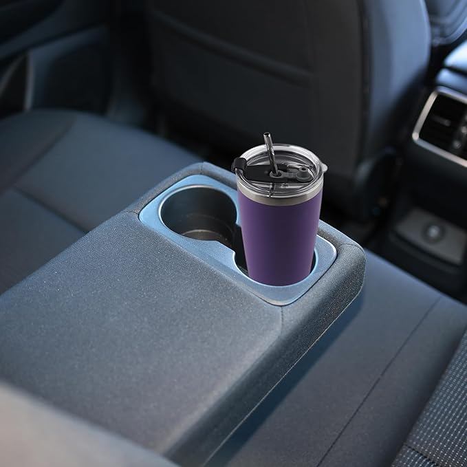 12 Pack Travel Coffee Tumbler 30 oz, Stainless Steel Mug with Lid and Straw, Insulated Cup for Water, Tea, Hot and Cold Drinks (Mixed color)