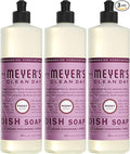 MRS. MEYER'S CLEAN DAY Liquid Dish Soap, Peony, 16 Fl. Oz - Pack of 3