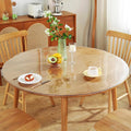 Warmstar Clear Table Protector - 2mm Thick, 45 Inch Round, Plastic Table Cover, Desk Mat for Coffee Table, Writing Desk, Dining Room