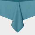 sancua Square Tablecloth - 60 x 60 Inch - Stain and Wrinkle Resistant Washable Polyester Table Cloth, Decorative Fabric Table Cover for Dining Tables, Buffet Parties and Camping, Teal