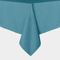 sancua Rectangle Tablecloth - 70 x 120 Inch - Stain and Wrinkle Resistant Washable Polyester Table Cloth, Decorative Fabric Table Cover for Dining Tables, Buffet Parties and Camping, Teal