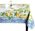 Maison d' Hermine Table Cloth Square Table 100% Cotton 54 x 54 Inches Tablecloth Reusable Decorative for Dining Room Farmhouse Home Valentines Day Decorations Spring Summer - Cedrat