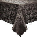 Smiry Rectangle Table Cloth, Waterproof Heavy Duty Vinyl Tablecloths, Wipeable Washable Table Cover for Kitchen and Dining Room (Coffee, 52" X 70")