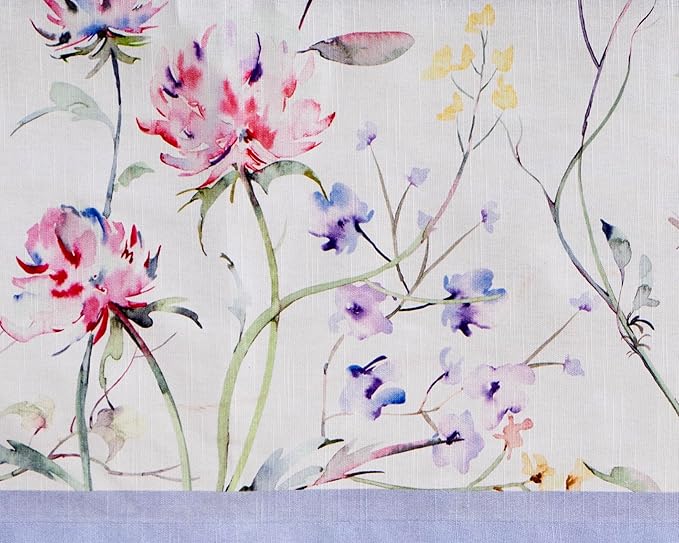 Maison d' Hermine Table Cloth Square Table 100% Cotton 54 x 54 Inches Tablecloth Reusable Decorative for Dining Room Farmhouse Home Valentines Day Decorations Spring Summer - Summer Floral