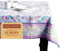Maison d' Hermine Table Cloth Rectangle Table 100% Cotton 60 x 108 Inches Tablecloth Reusable Decorative for Dining Room Farmhouse Home Valentines Day Decorations Spring Summer - Indian Floral