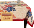 Maison d' Hermine Table Cloth Rectangle Table 100% Cotton 60 x 120 Inches Fall Tablecloth Reusable Everyday Use for Thanksgiving Christmas Decorations Dining Farmhouse Party (Kalahari)