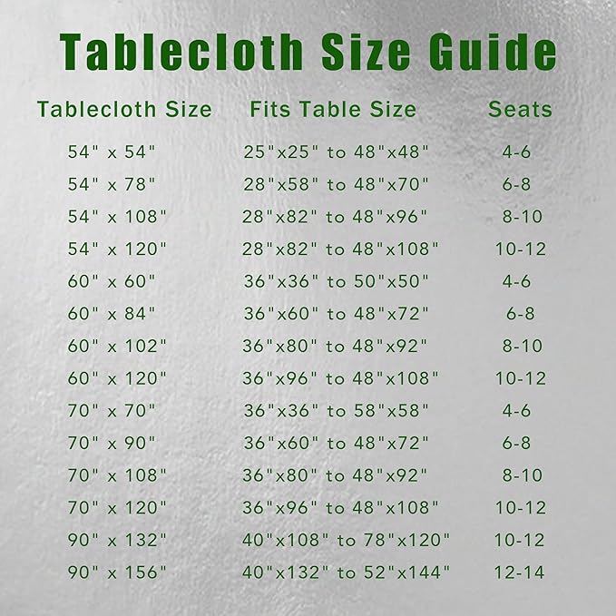 sancua Square Tablecloth - 60 x 60 Inch - Stain and Wrinkle Resistant Washable Polyester Table Cloth, Decorative Fabric Table Cover for Dining Tables, Buffet Parties and Camping, Taupe