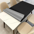 Warmstar Leather Table Cover 12 x48 Inch, 1.8MM Thick PVC Table Protector Waterproof, Desk Cover Protector Non-Slip Table Pad for Kitchen, Dresser, Gaming Desk,Dining Room Table