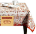 Maison d' Hermine Table Cloth Rectangle Table 100% Cotton 70 x 120 Inches Fall Tablecloth Reusable Everyday Use for Thanksgiving Christmas Decorations Dining Farmhouse Party (Cachemire)