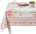 Maison d' Hermine Table Cloth Rectangle Table 100% Cotton 60 x 120 Inches Tablecloth Reusable Decorative for Dining Room Farmhouse Home Valentines Day Decorations Spring Summer - Vintage Floral